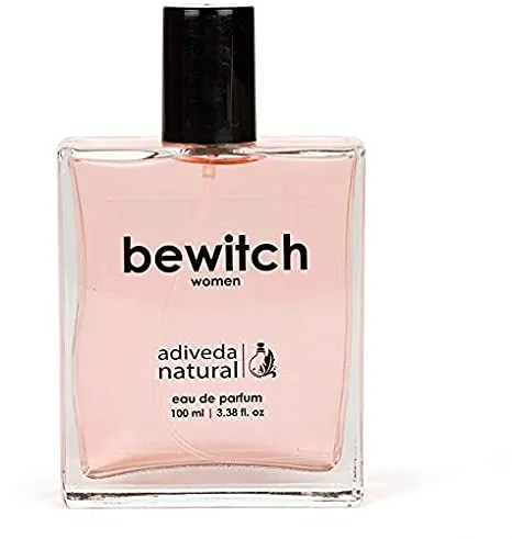 Adiveda Natural Bewitch Eau de Parfum - Sweet Amber Musk Perfume for Women - 100 ml