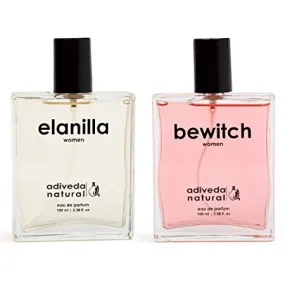 Adiveda Natural Elanilla & Bewitch For Women Eau de Parfum - 200 ml