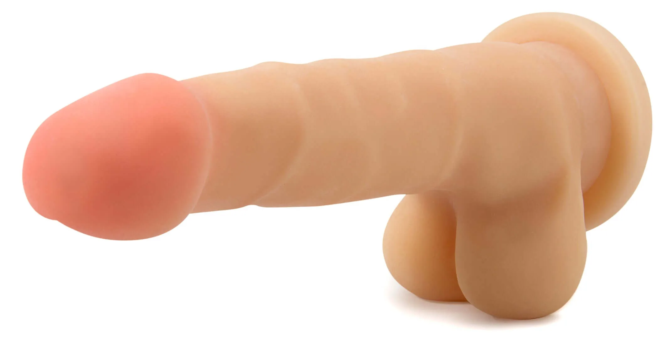 Au Natural 7 inches Beige Dildo