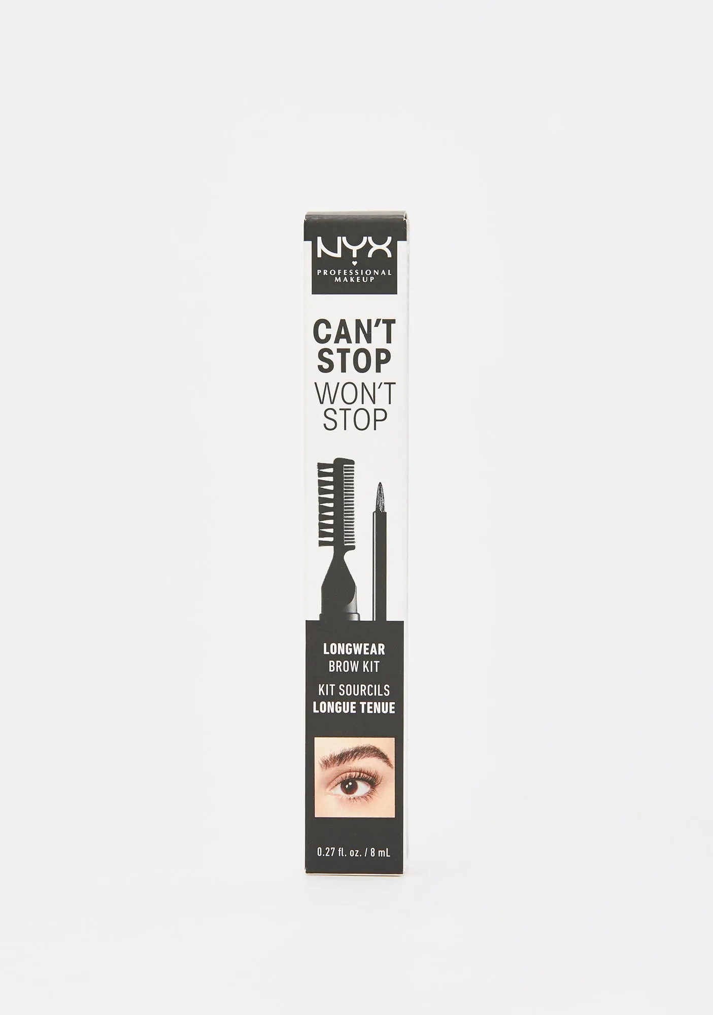 Black Can't Stop Won't Stop Longwear Brow Kit