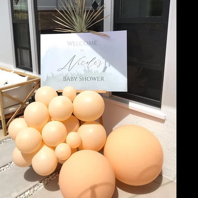 Blush Nude  | 16 Inch | Qualatex Latex Balloons | Package 6
