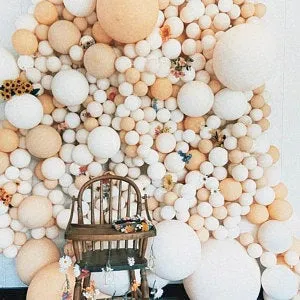 Chalk Blush Nude Custom Latex Balloons