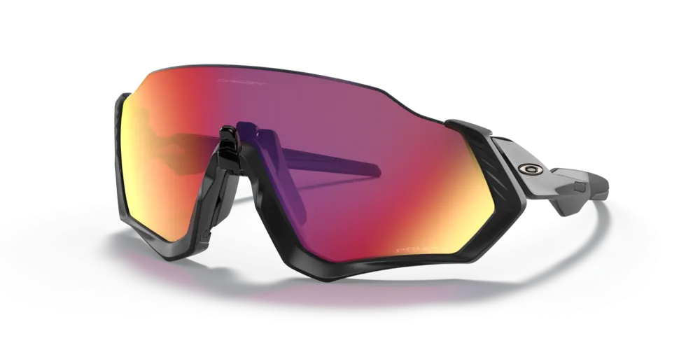 FLIGHT JACKET MATTE BLACK/POLISHED BLACK W/ PRIZM ROAD