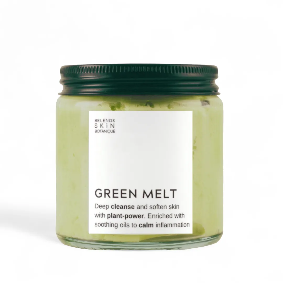 GREEN CLEANSING BALM with Moringa and Camellia Oil