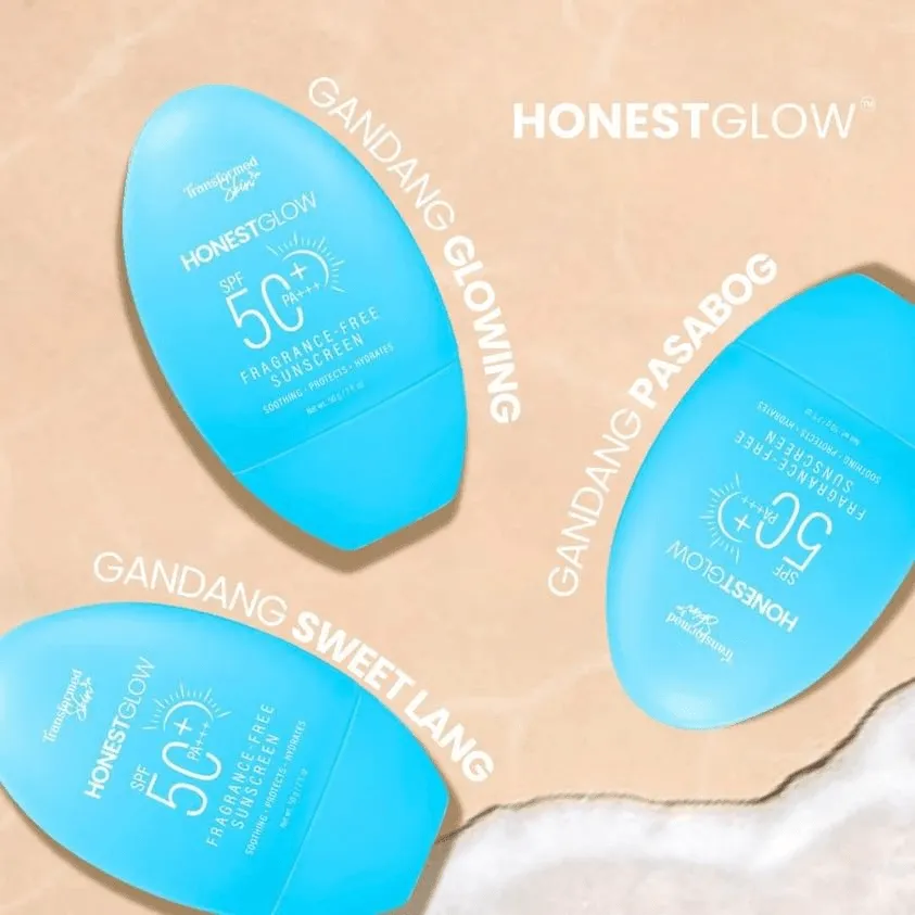 Honest Glow Fragrance Free Sunscreen SPF50 PA    - 50g