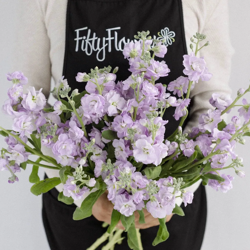 Lavender Spray Stock Flower