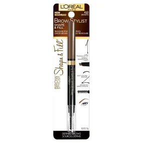 L'OREAL - Brow Stylist Shape & Fill Mechanical Pencil Brunette - 0.008 oz (250 mg)