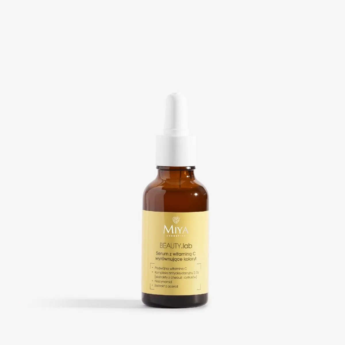 MIYA Cosmetics BEAUTY.Lab Vitamin C Serum to even out skin tone 30ml