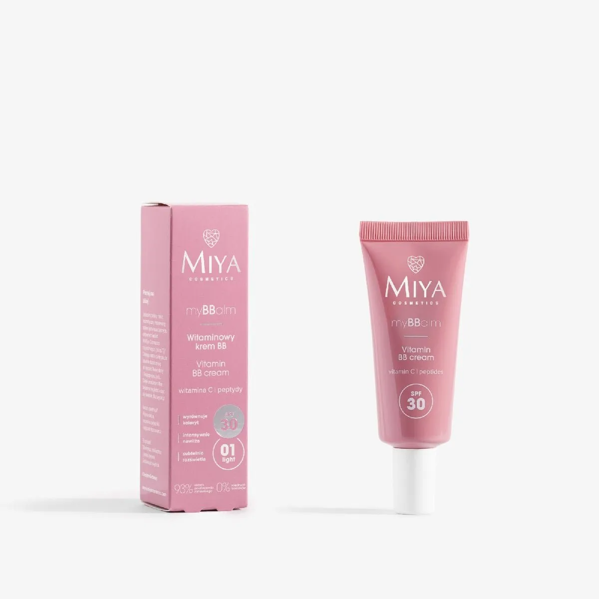 MIYA Cosmetics myBBalm Vitamin BB cream SPF30 - 01 light 30ml
