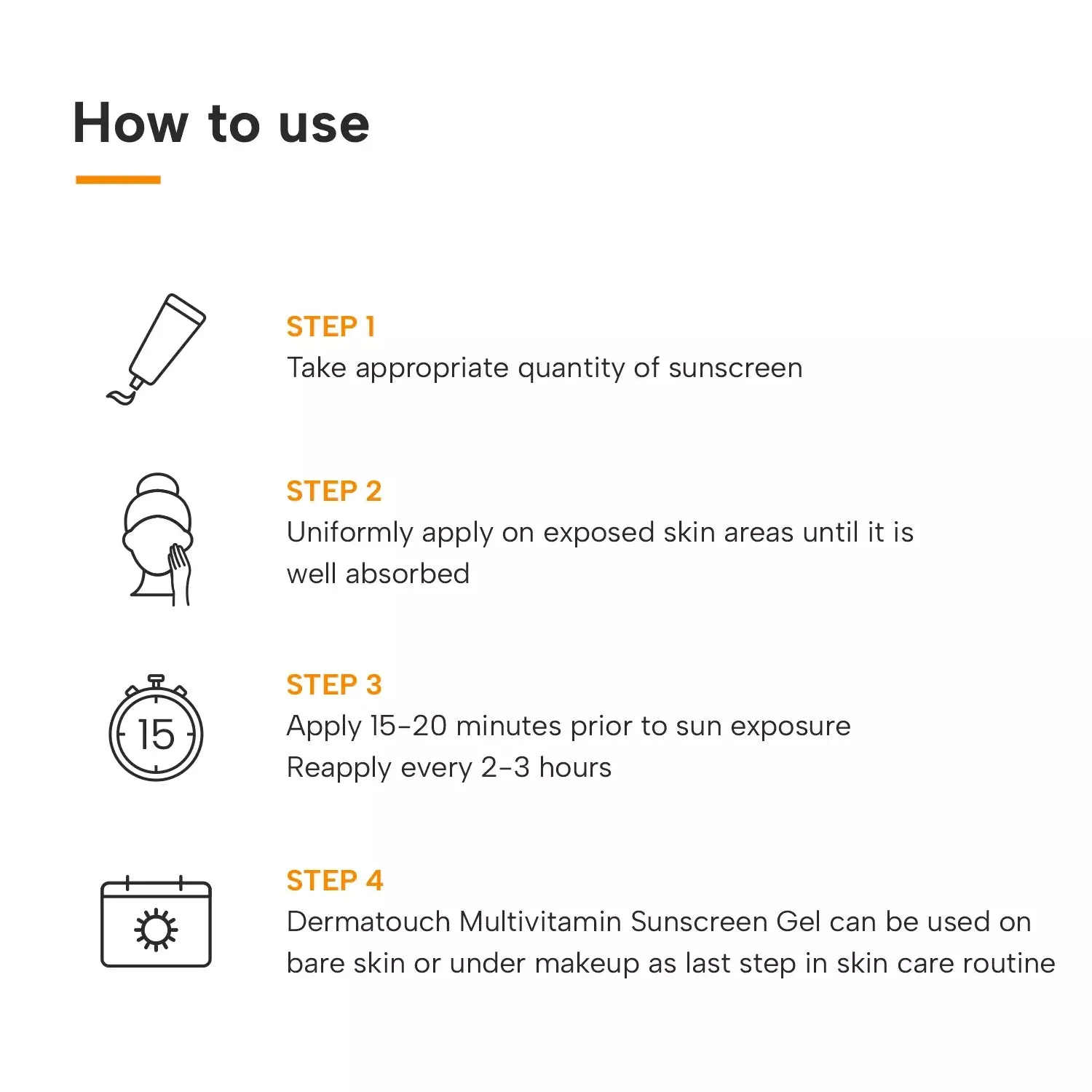 Multivitamin SPF 50 PA    Sunscreen Gel Value Pack