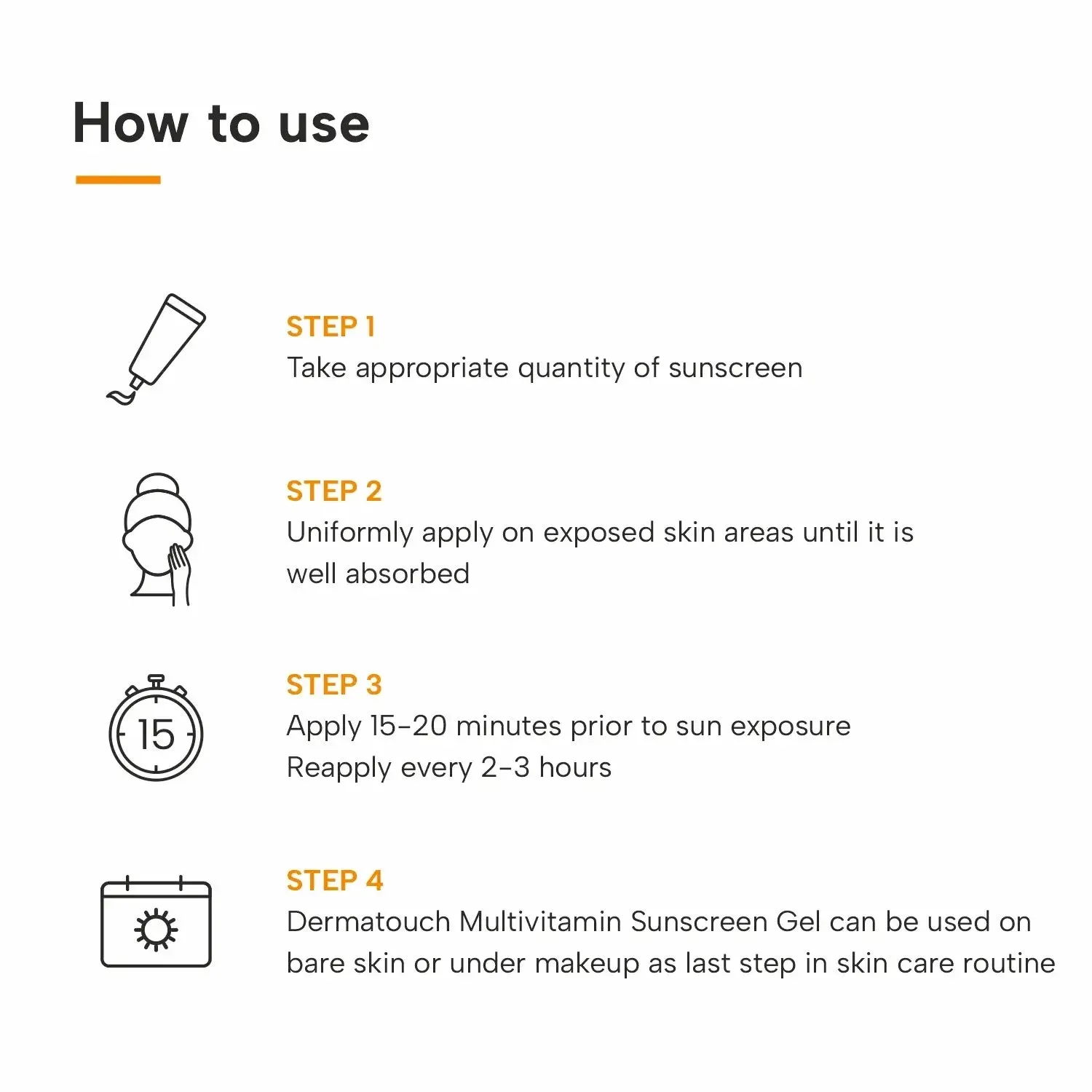 Multivitamin SPF 50 PA    Sunscreen Gel Value Pack