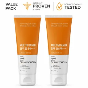 Multivitamin SPF 50 PA    Sunscreen Gel Value Pack