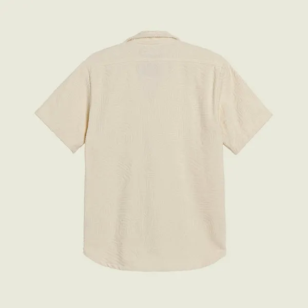 OAS Cuban Terry Shirt - Cream Golconda