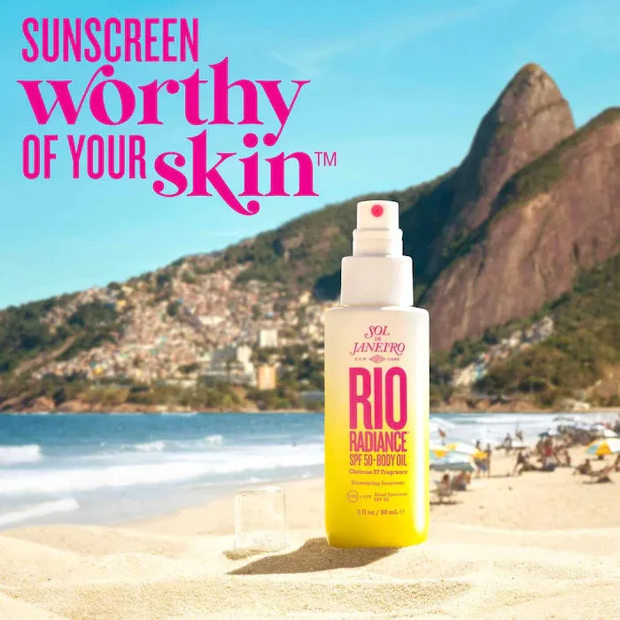Rio Radiance™ SPF 50 Shimmering Body Oil Sunscreen