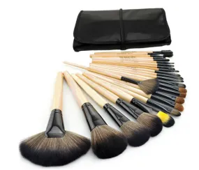 Roll Away Makeup Brush Set
