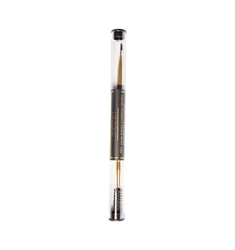Zhoosh E01 Dual-Ended Eyebrow Brush